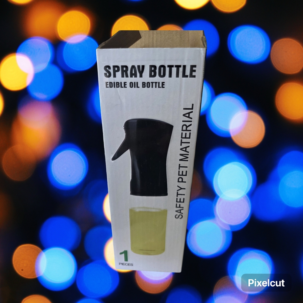 White Nozzle Glass Oil Spray Bottle For Cooking